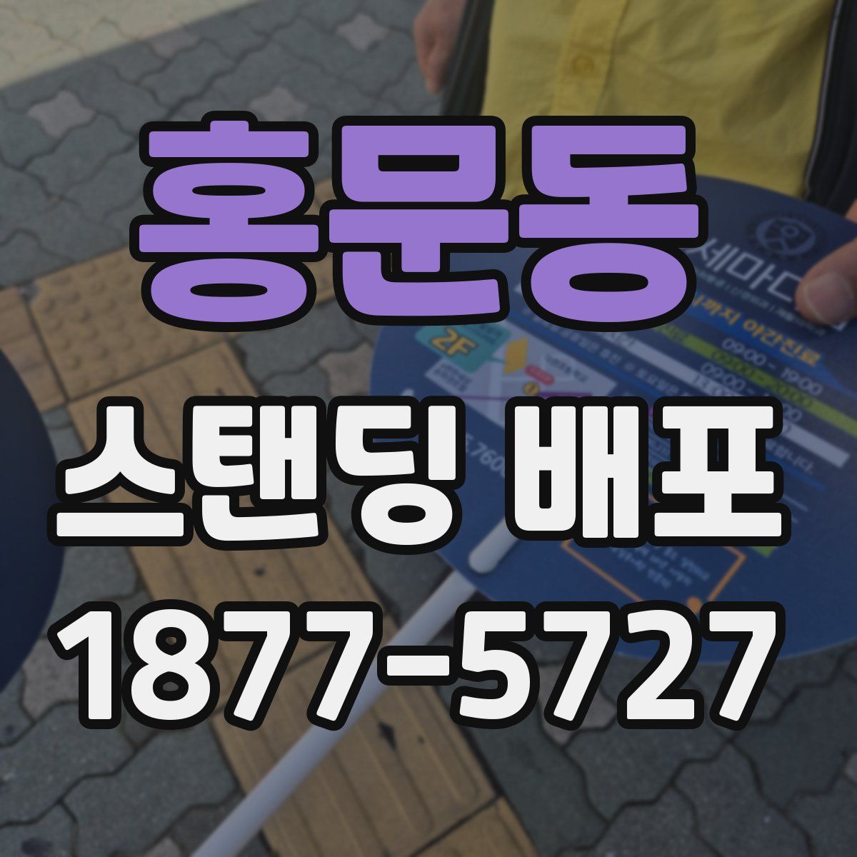 홍문동 스탠딩 배포