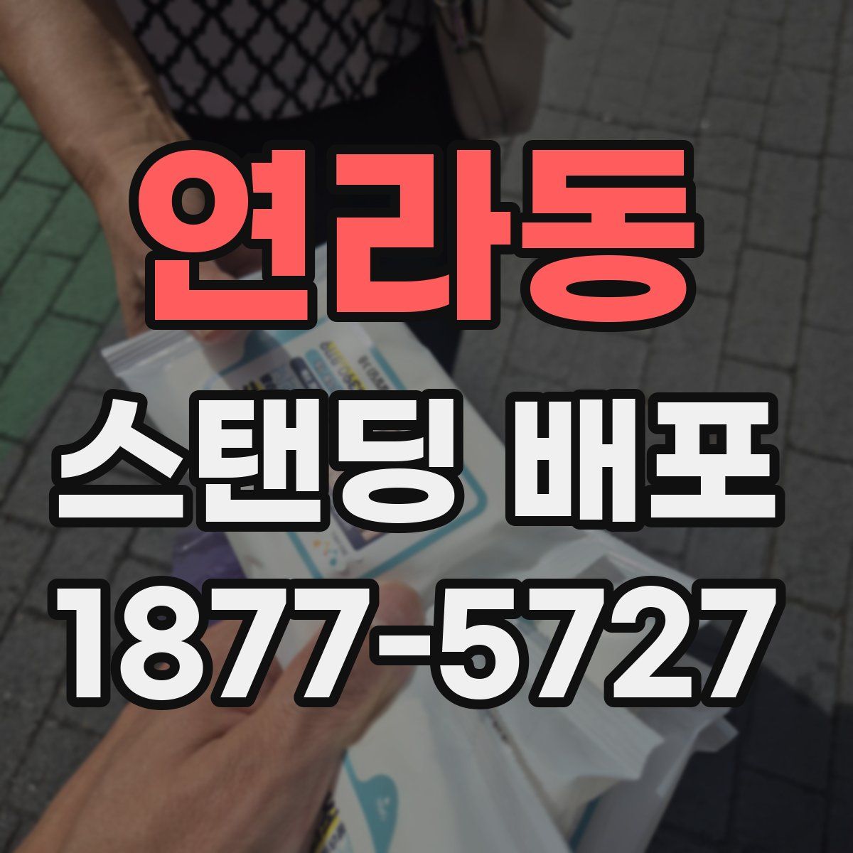 연라동 스탠딩 배포
