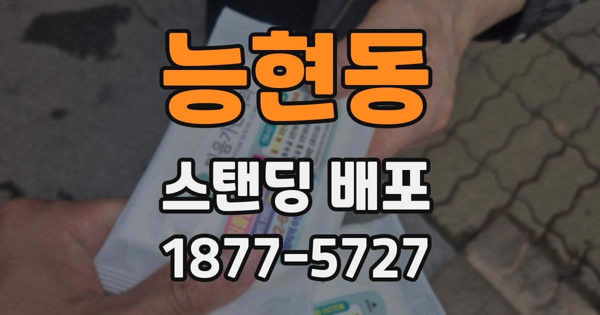 능현동 스탠딩 배포
