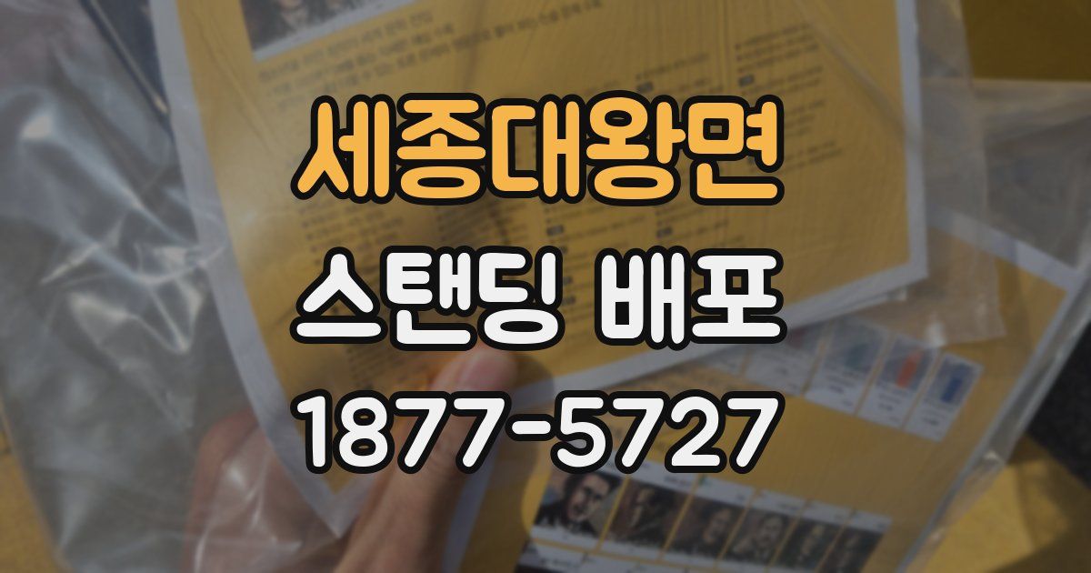 세종대왕면 스탠딩 배포