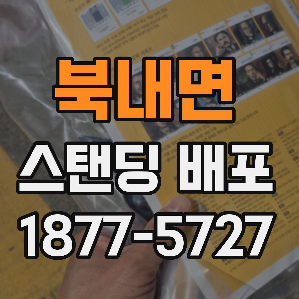 북내면 스탠딩 배포