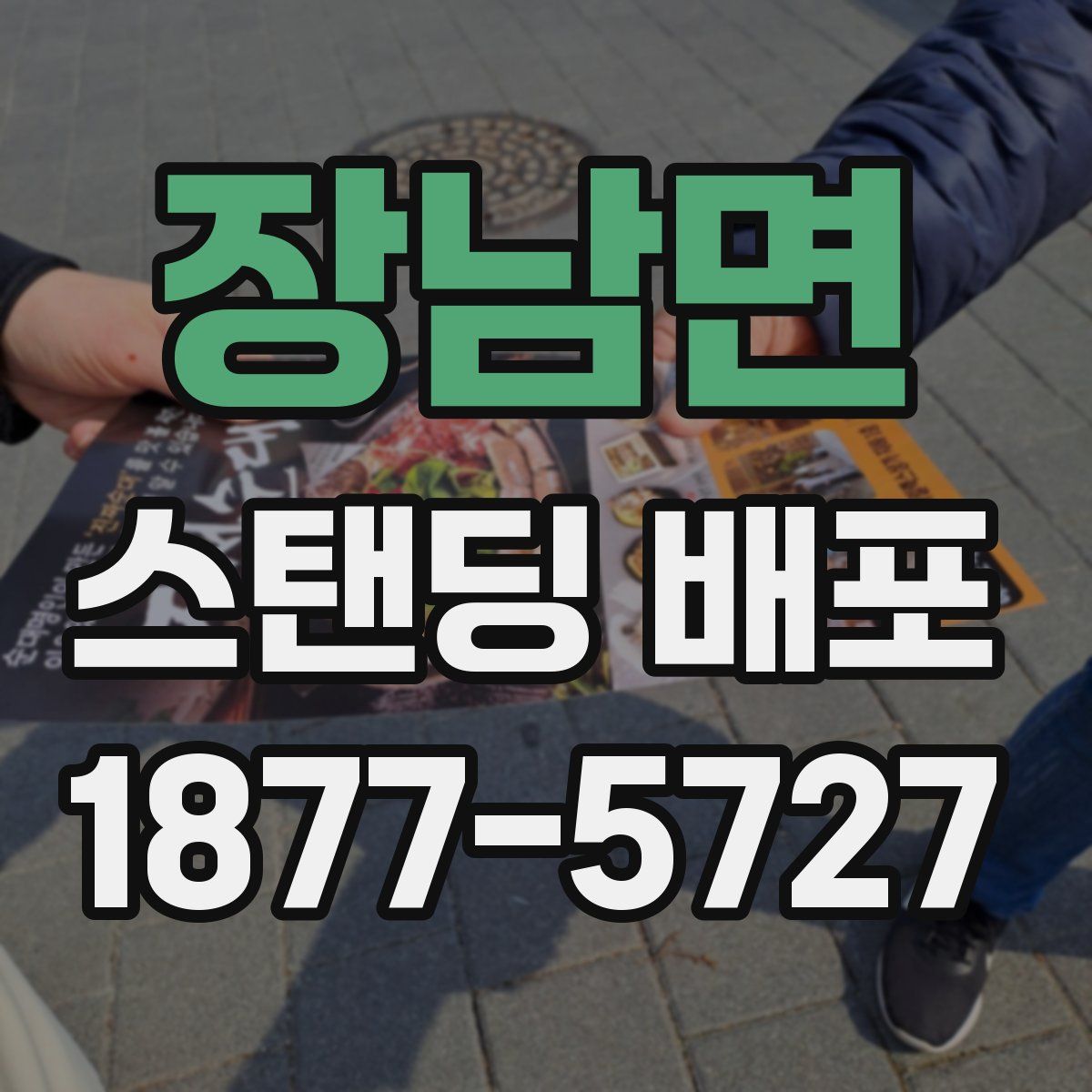 장남면 스탠딩 배포