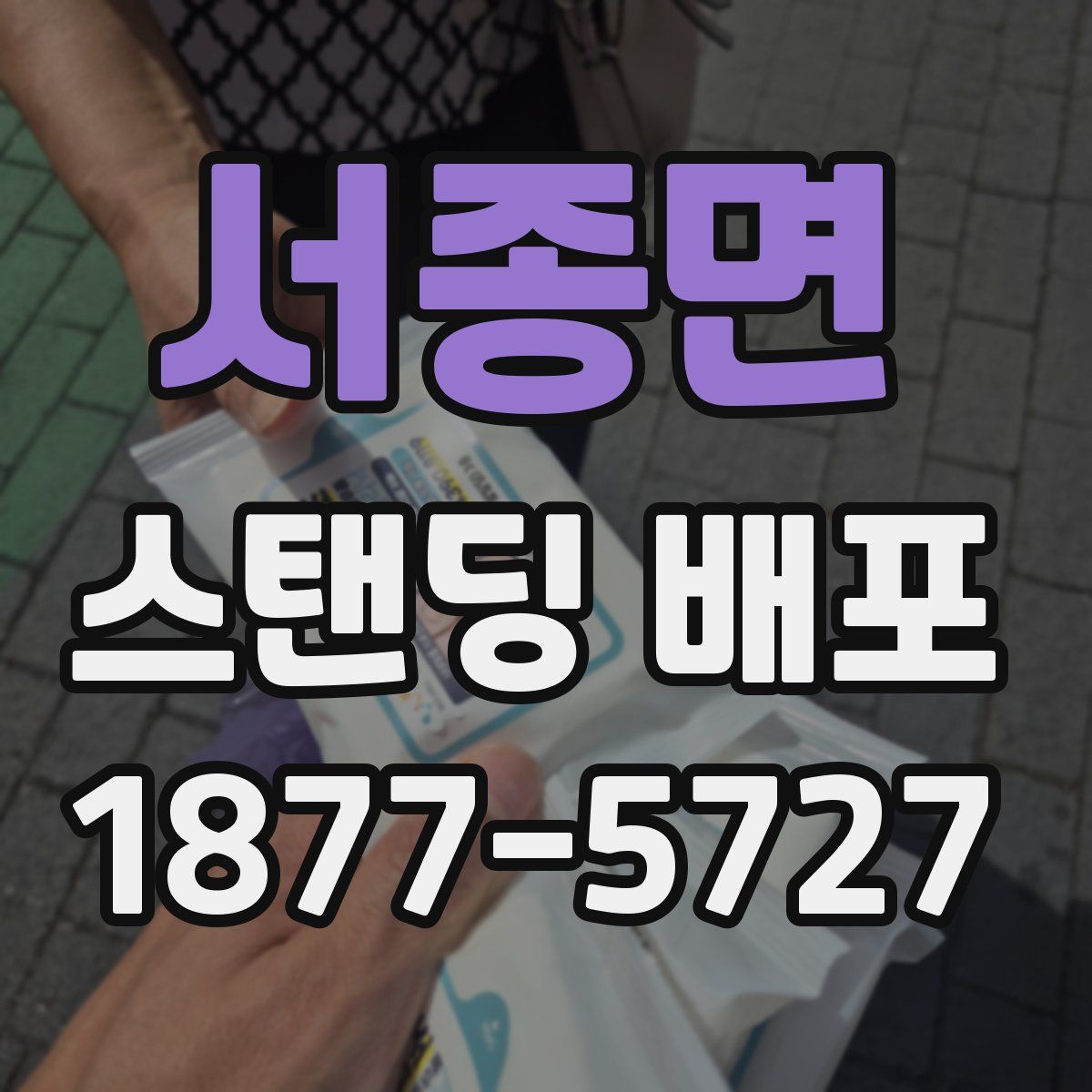 서종면 스탠딩 배포