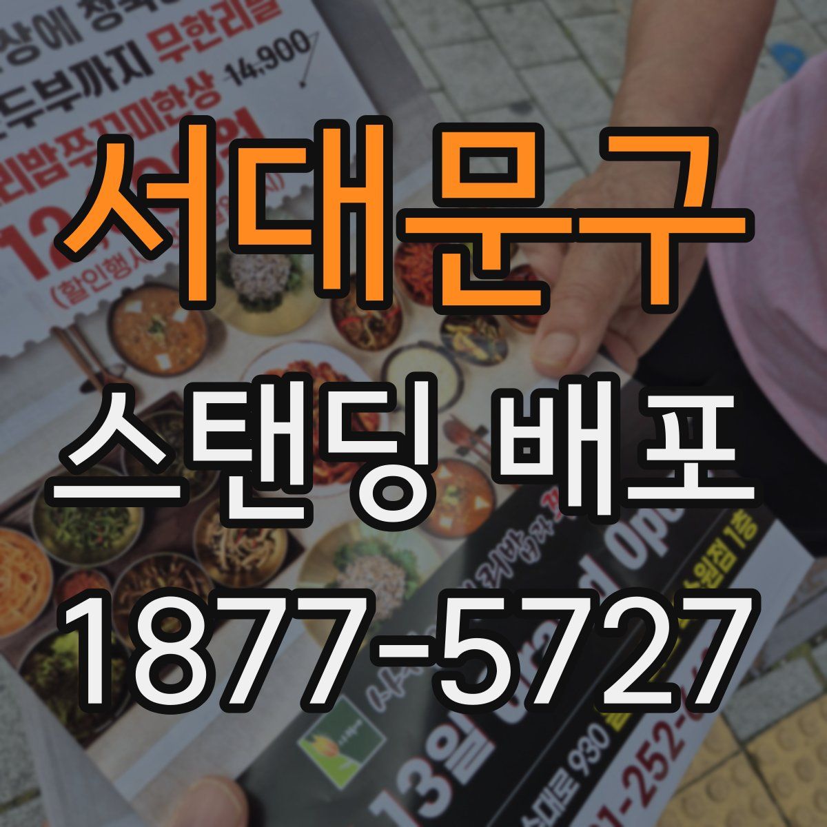 서대문구 스탠딩 배포