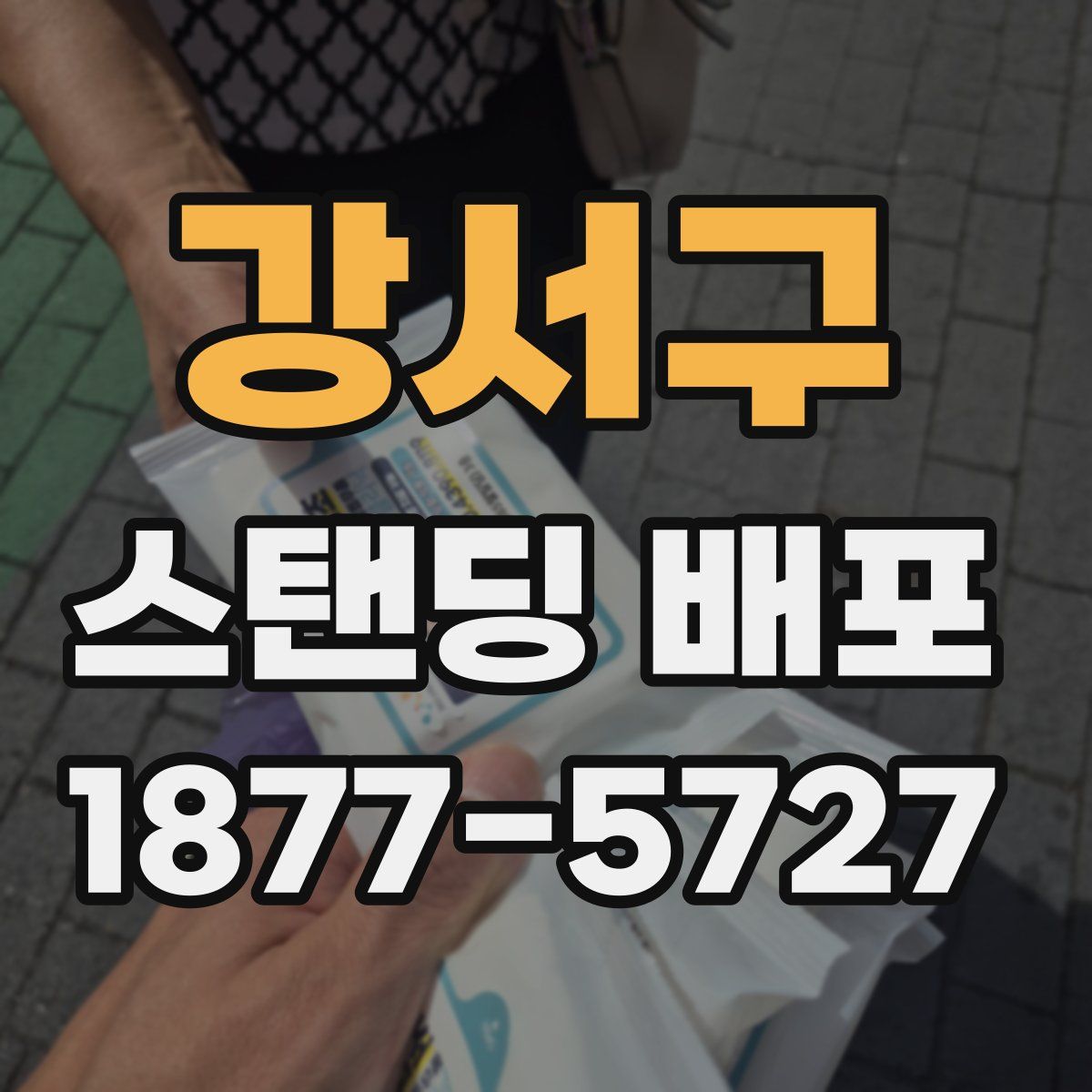 강서구 스탠딩 배포