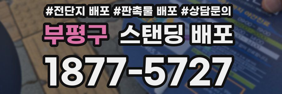 부평구 스탠딩 배포