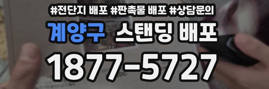 계양구 스탠딩 배포