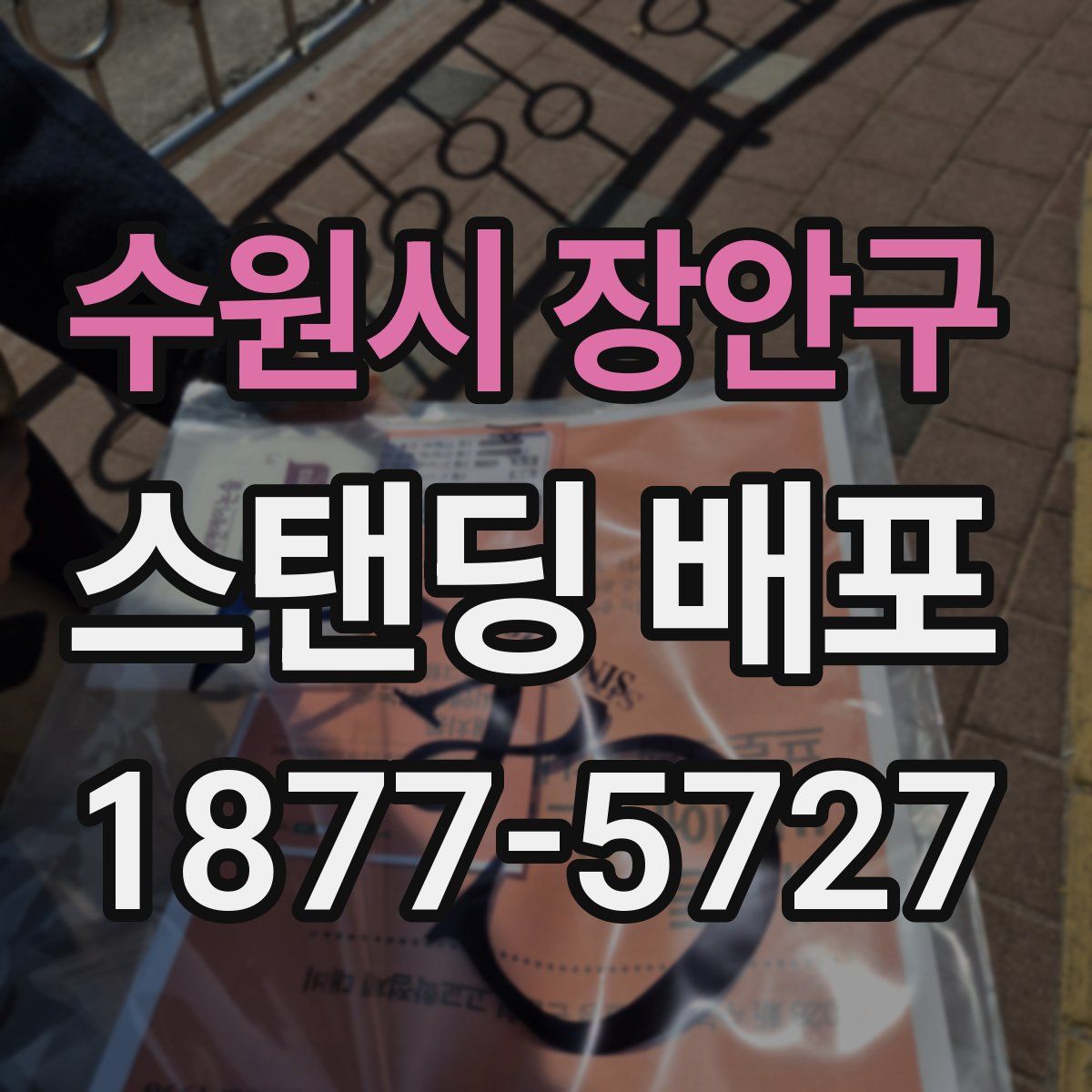 수원시 장안구 스탠딩 배포