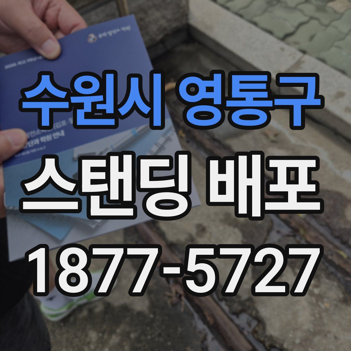 수원시 영통구 스탠딩 배포