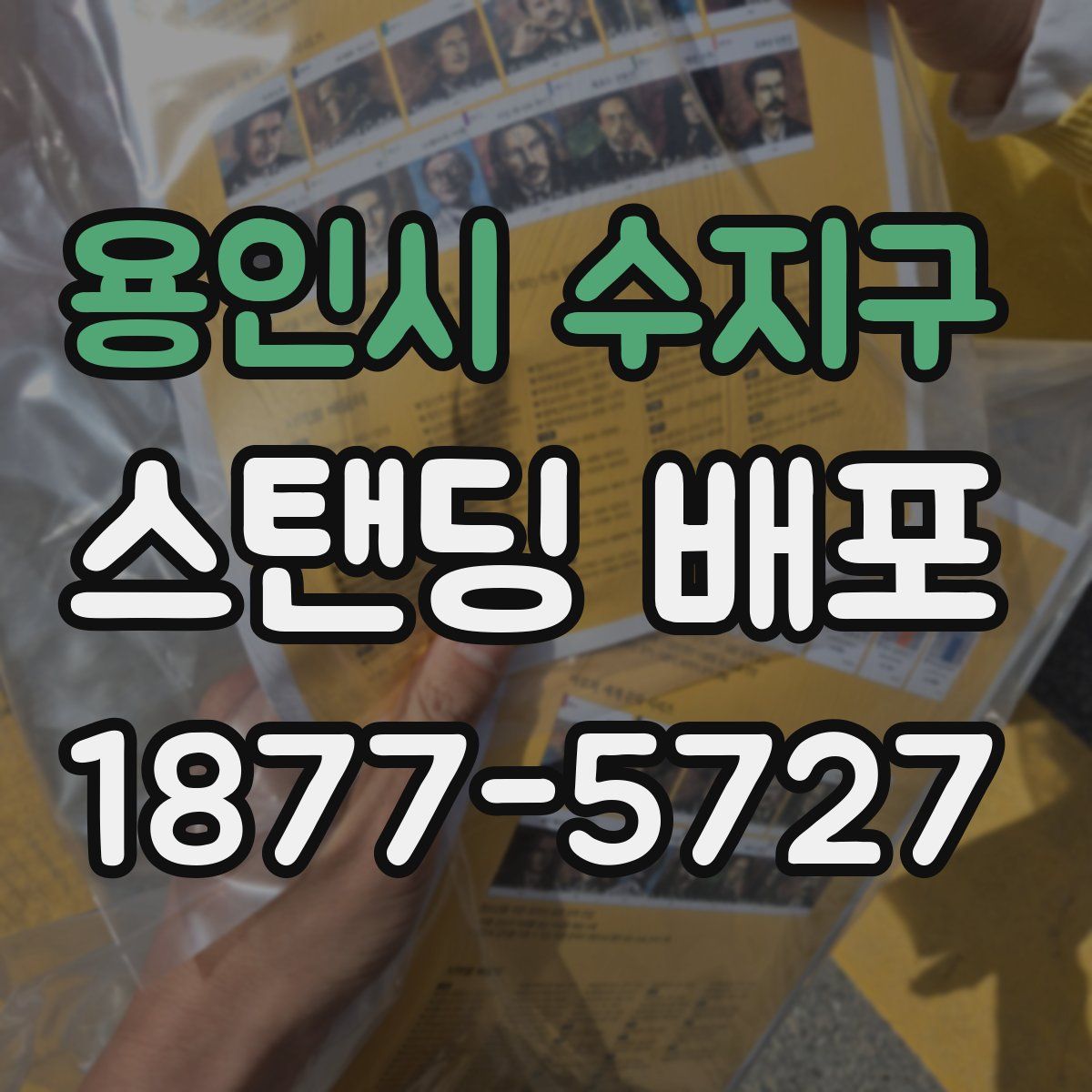 용인시 수지구 스탠딩 배포