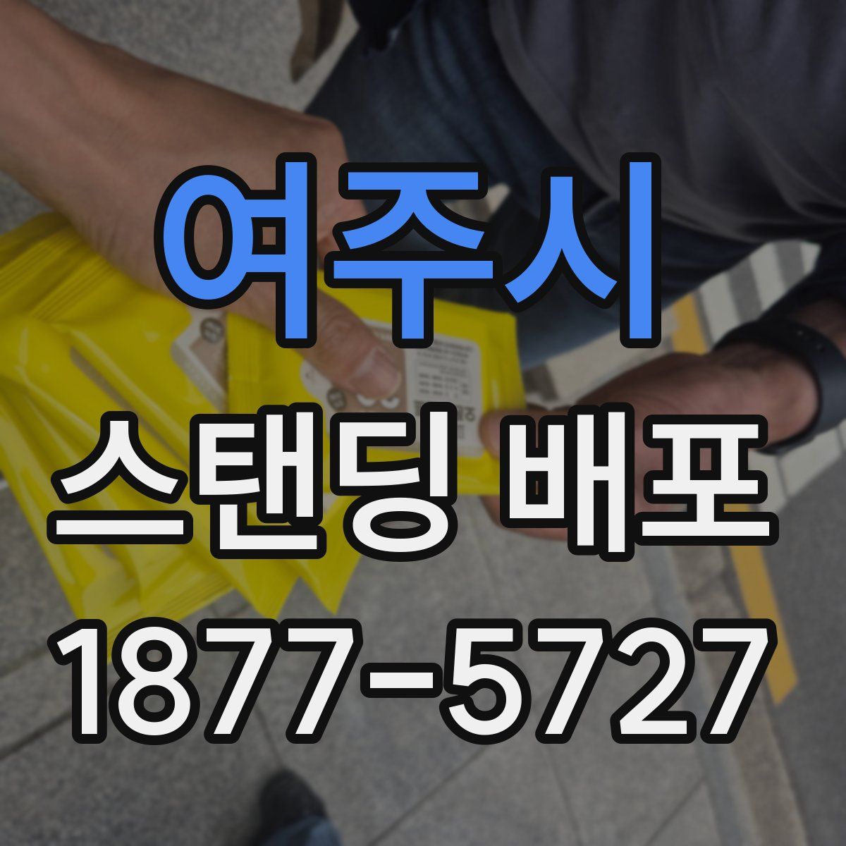 여주시 스탠딩 배포