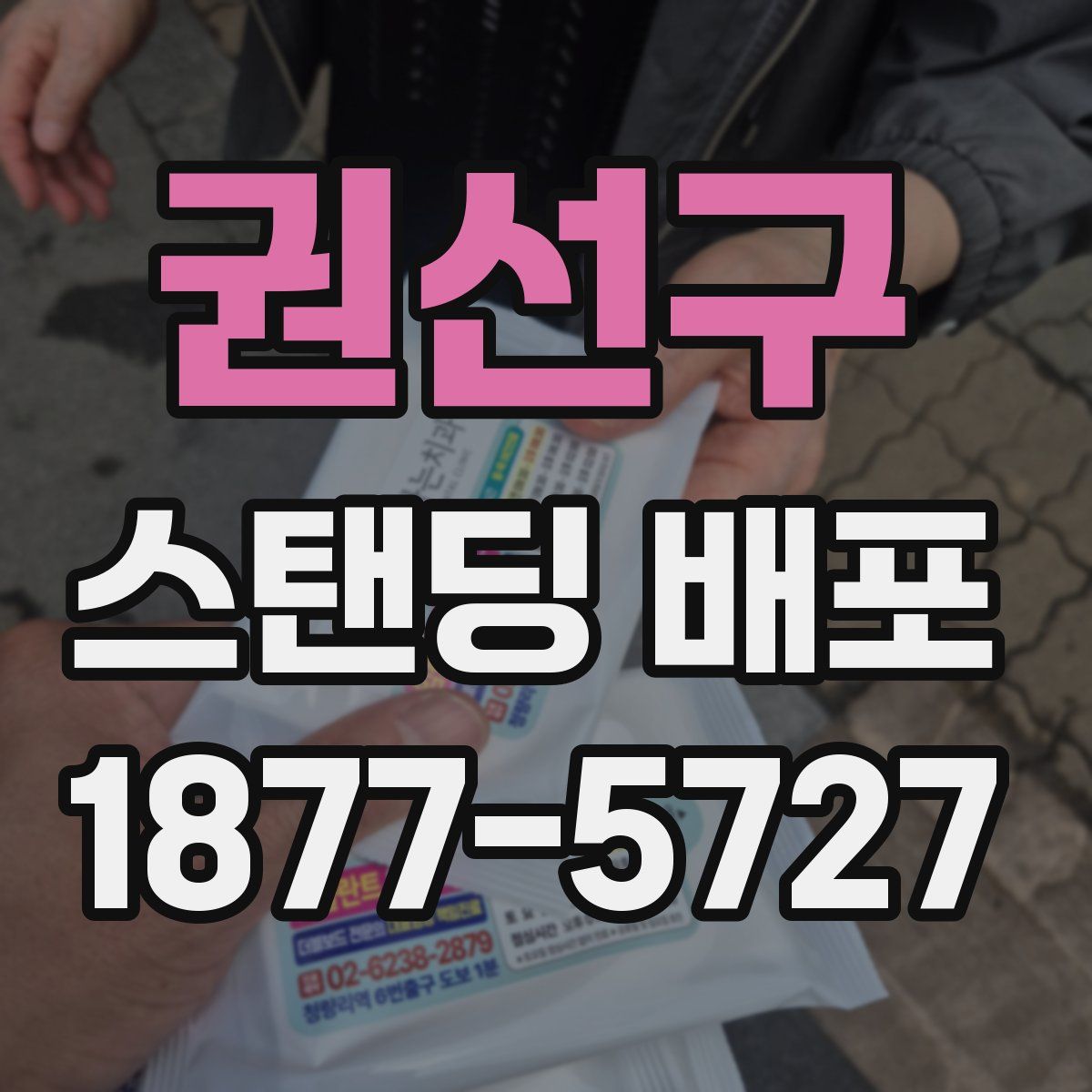 권선구 스탠딩 배포