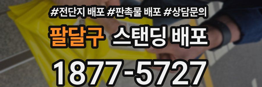 팔달구 스탠딩 배포