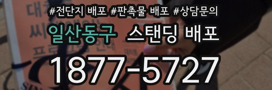 일산동구 스탠딩 배포