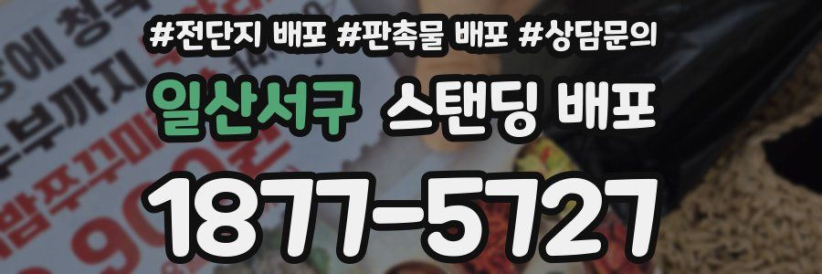 일산서구 스탠딩 배포