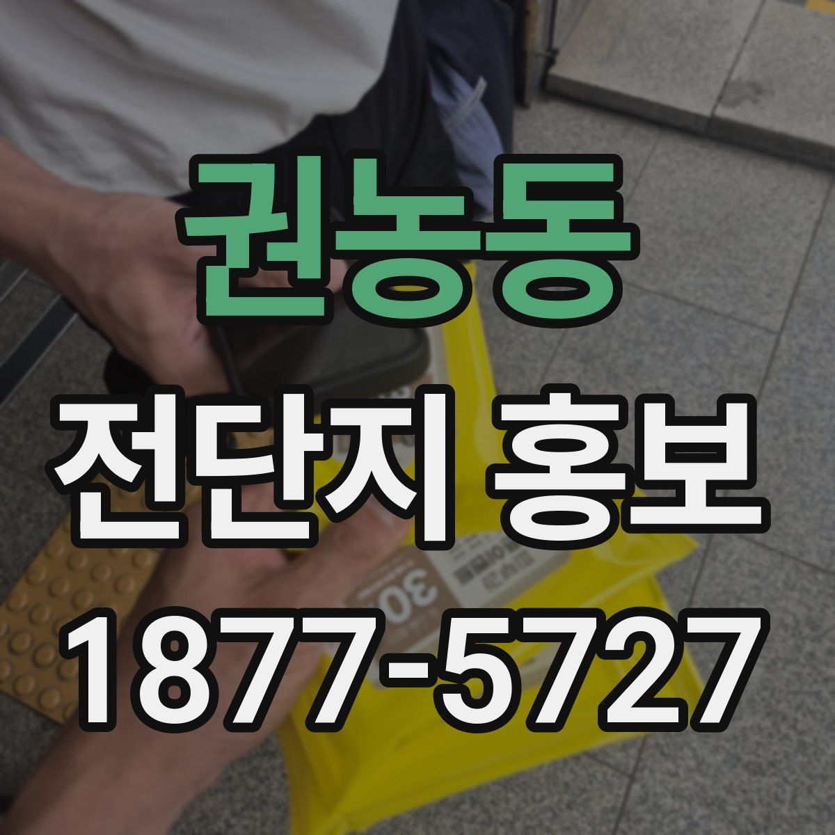 권농동 전단지 홍보