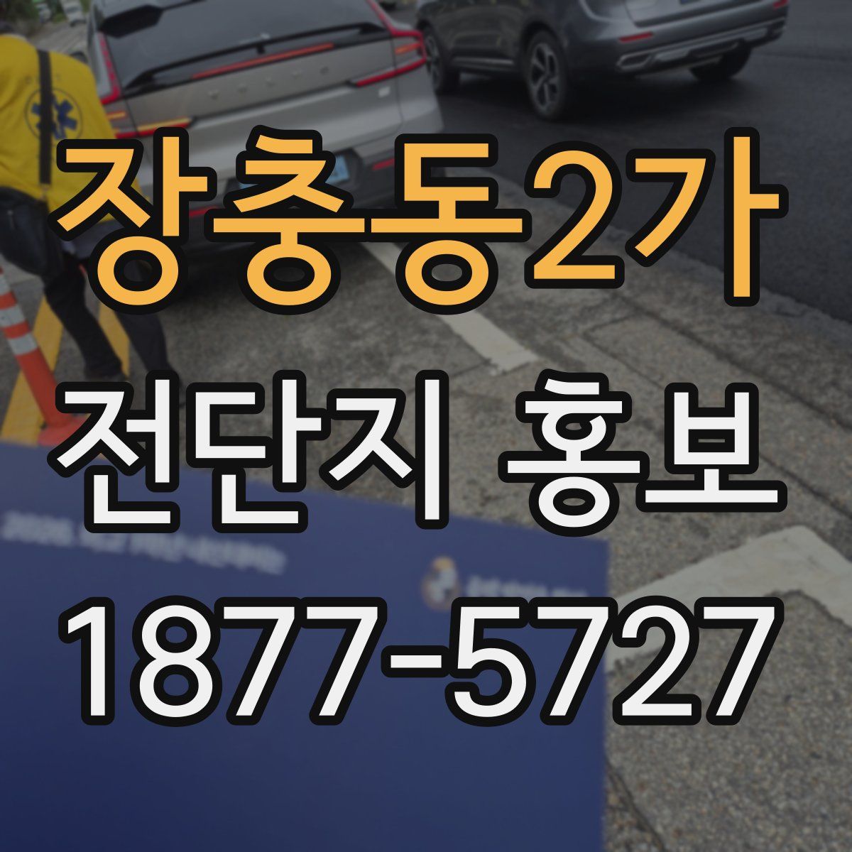 장충동2가 전단지 홍보
