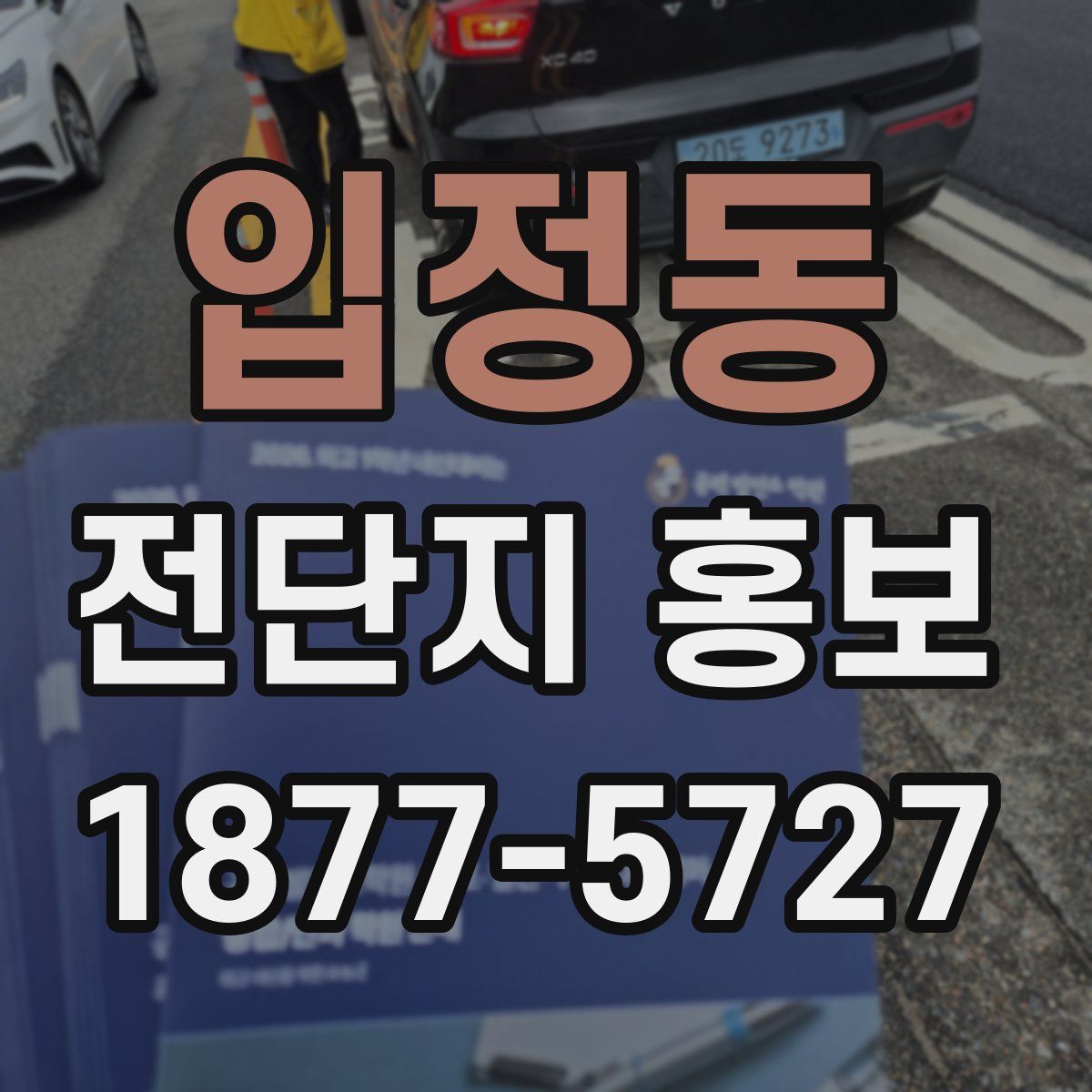 입정동 전단지 홍보