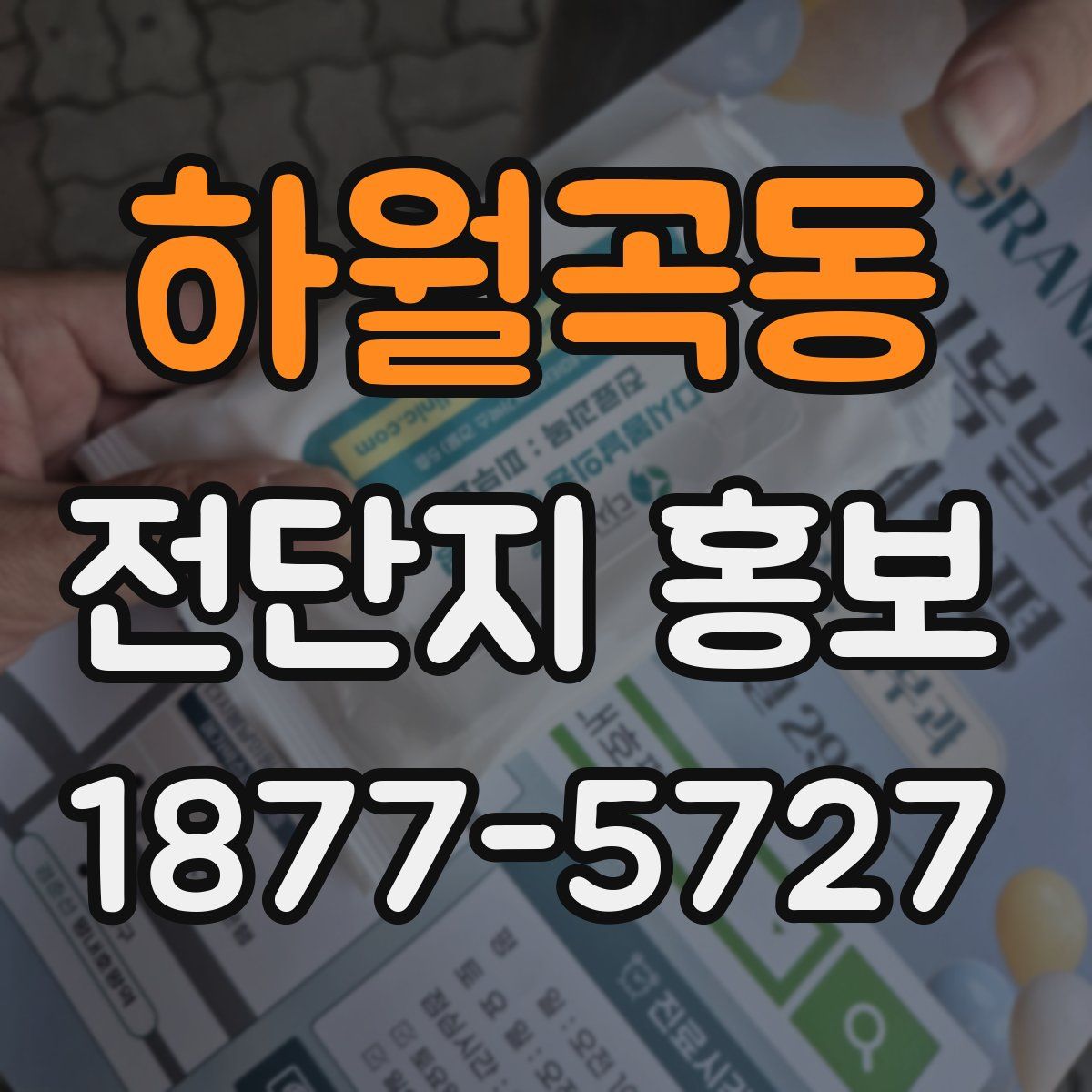 하월곡동 전단지 홍보