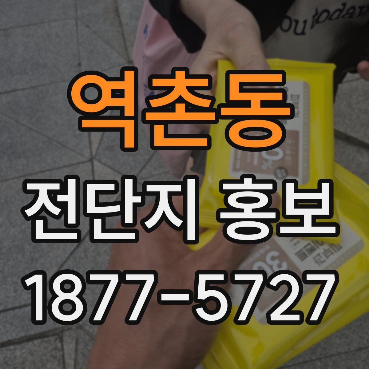 역촌동 전단지 홍보