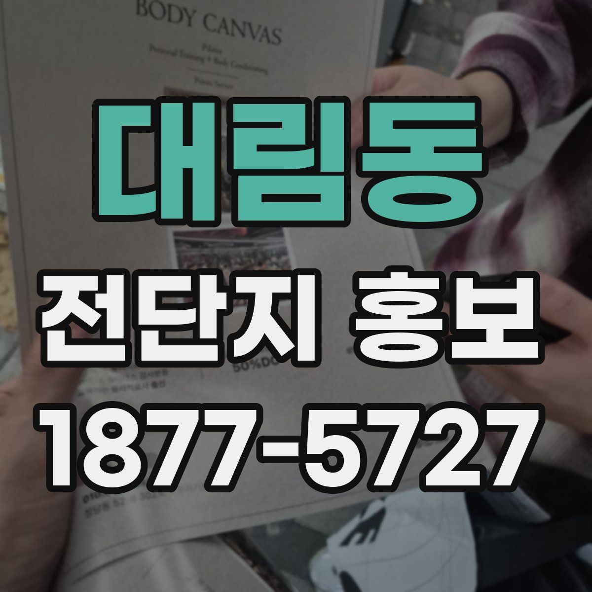 대림동 전단지 홍보