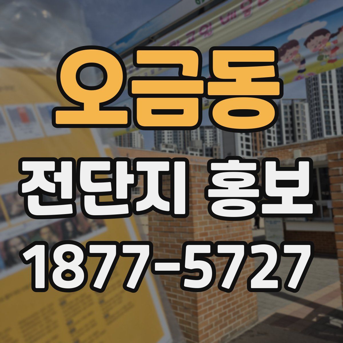 오금동 전단지 홍보