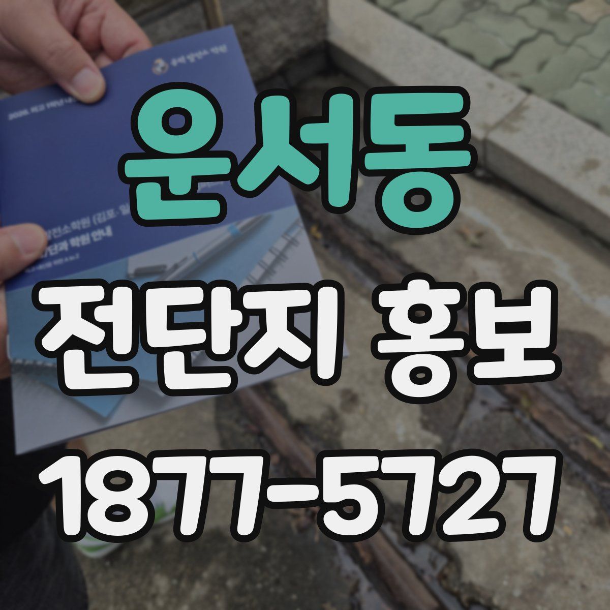 운서동 전단지 홍보