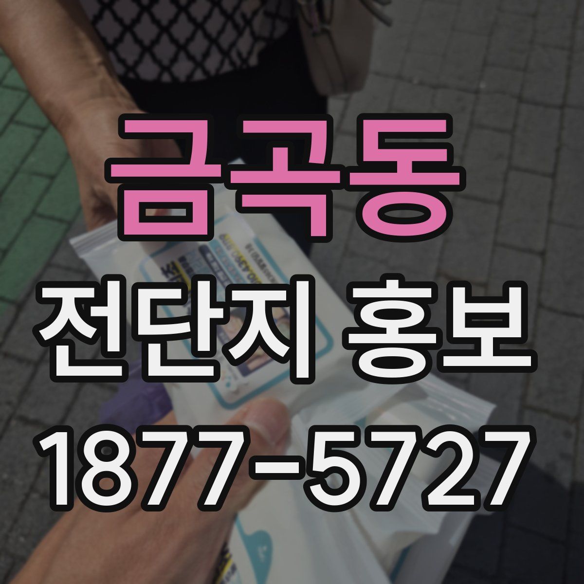 금곡동 전단지 홍보