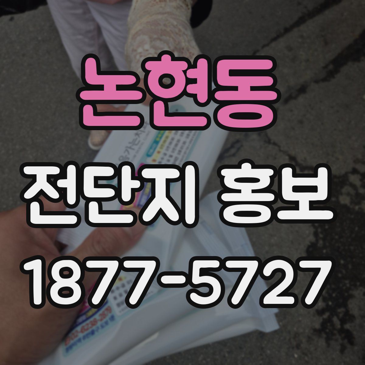 논현동 전단지 홍보