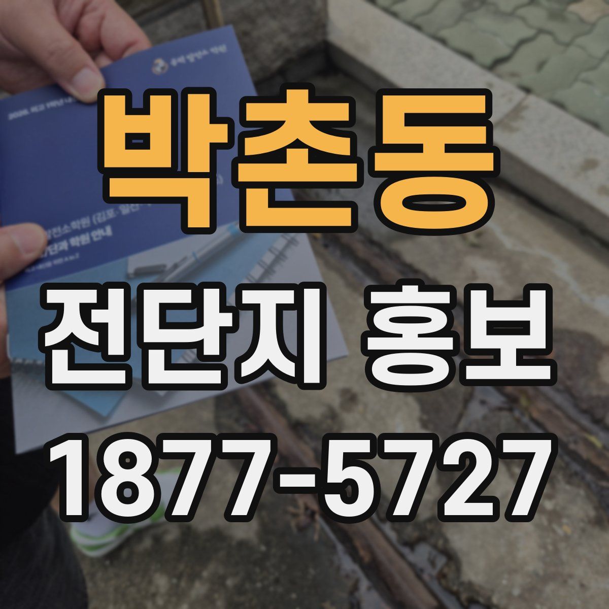박촌동 전단지 홍보