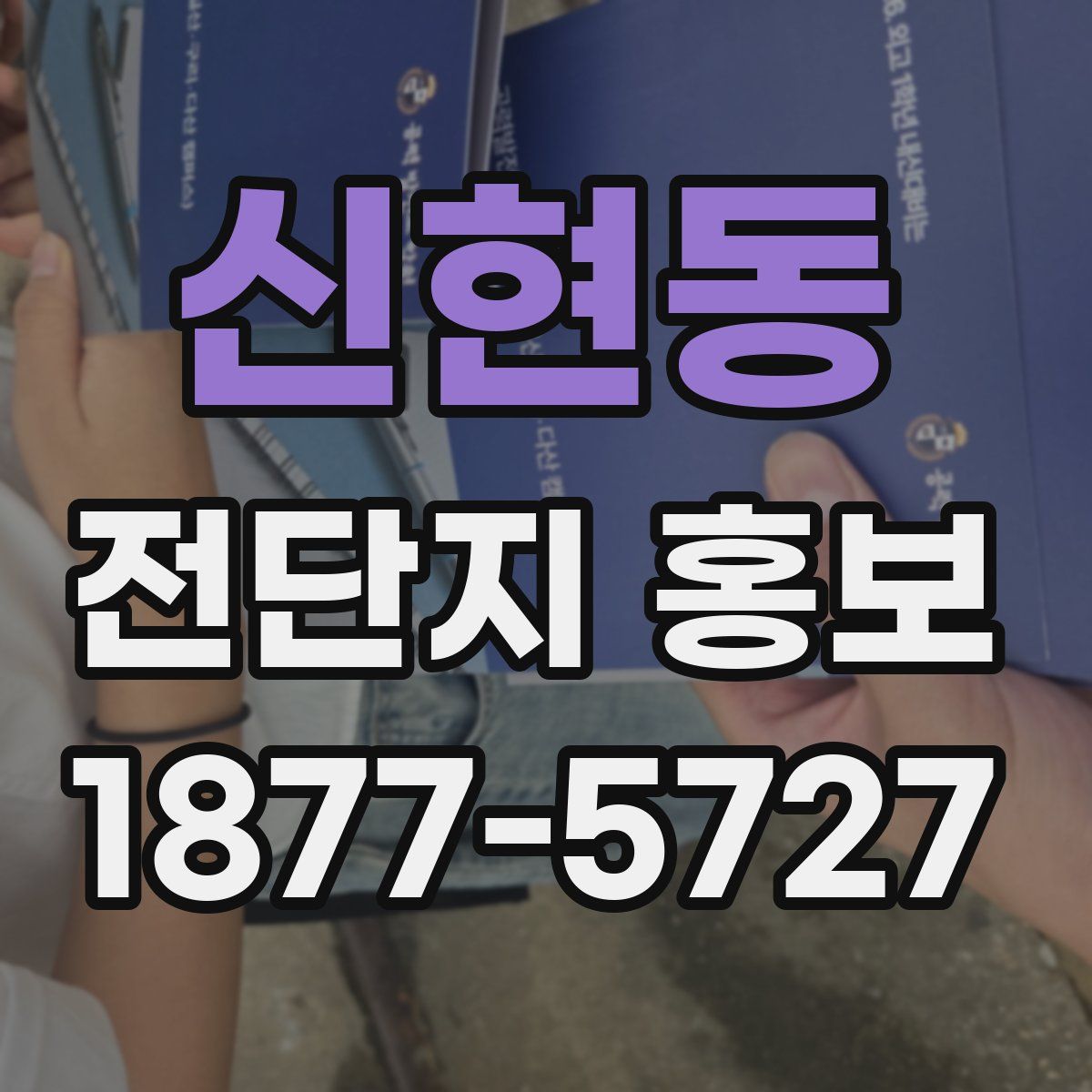 신현동 전단지 홍보
