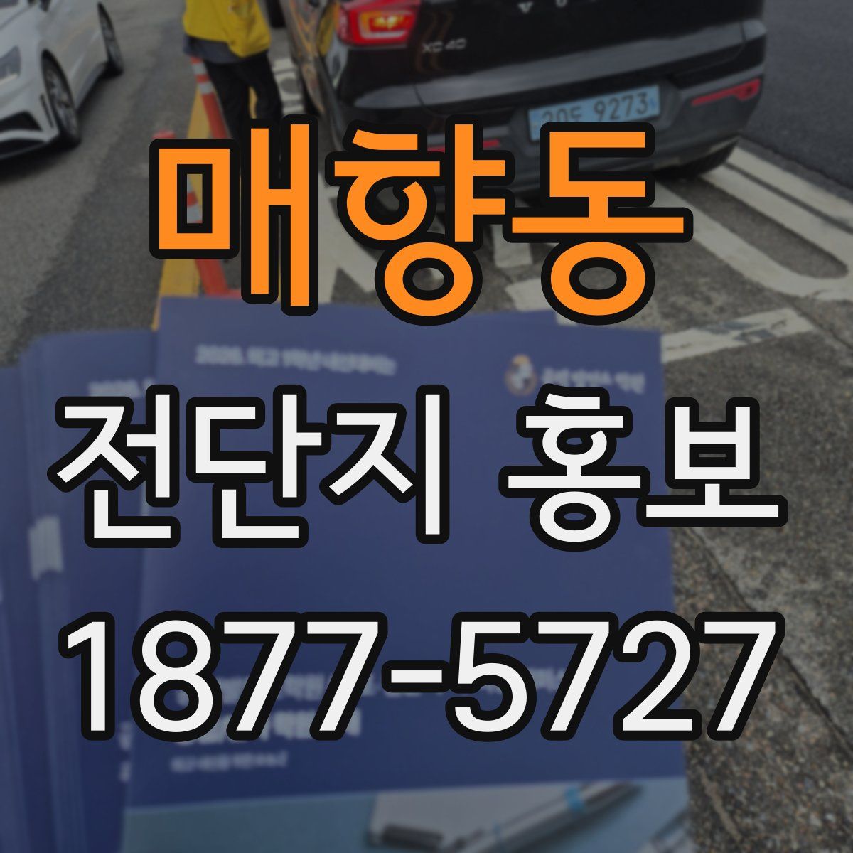 매향동 전단지 홍보