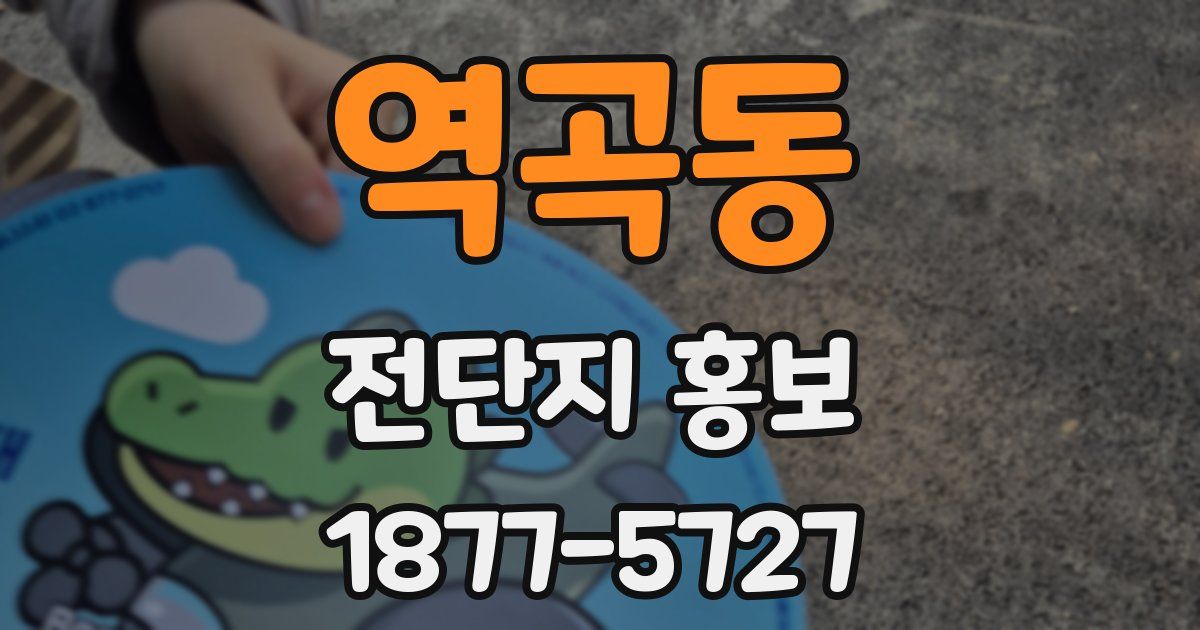 역곡동 전단지 홍보