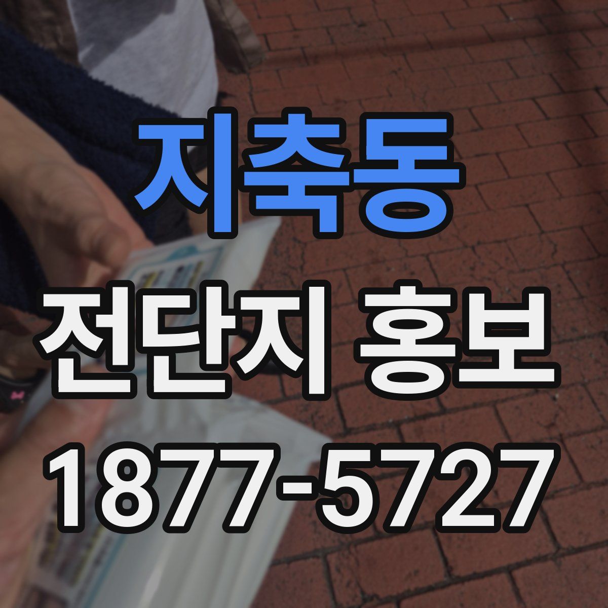지축동 전단지 홍보