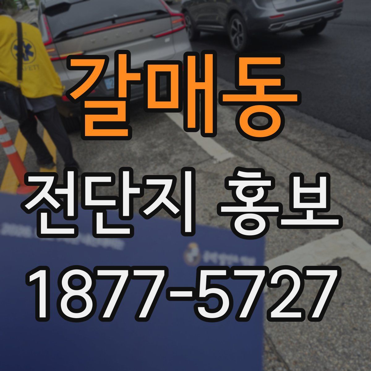 갈매동 전단지 홍보