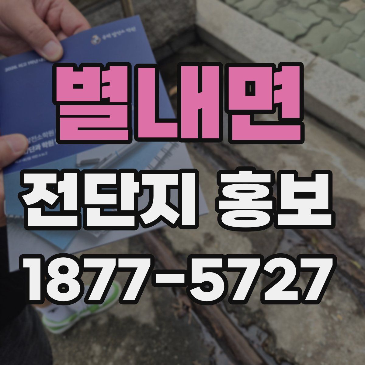 별내면 전단지 홍보