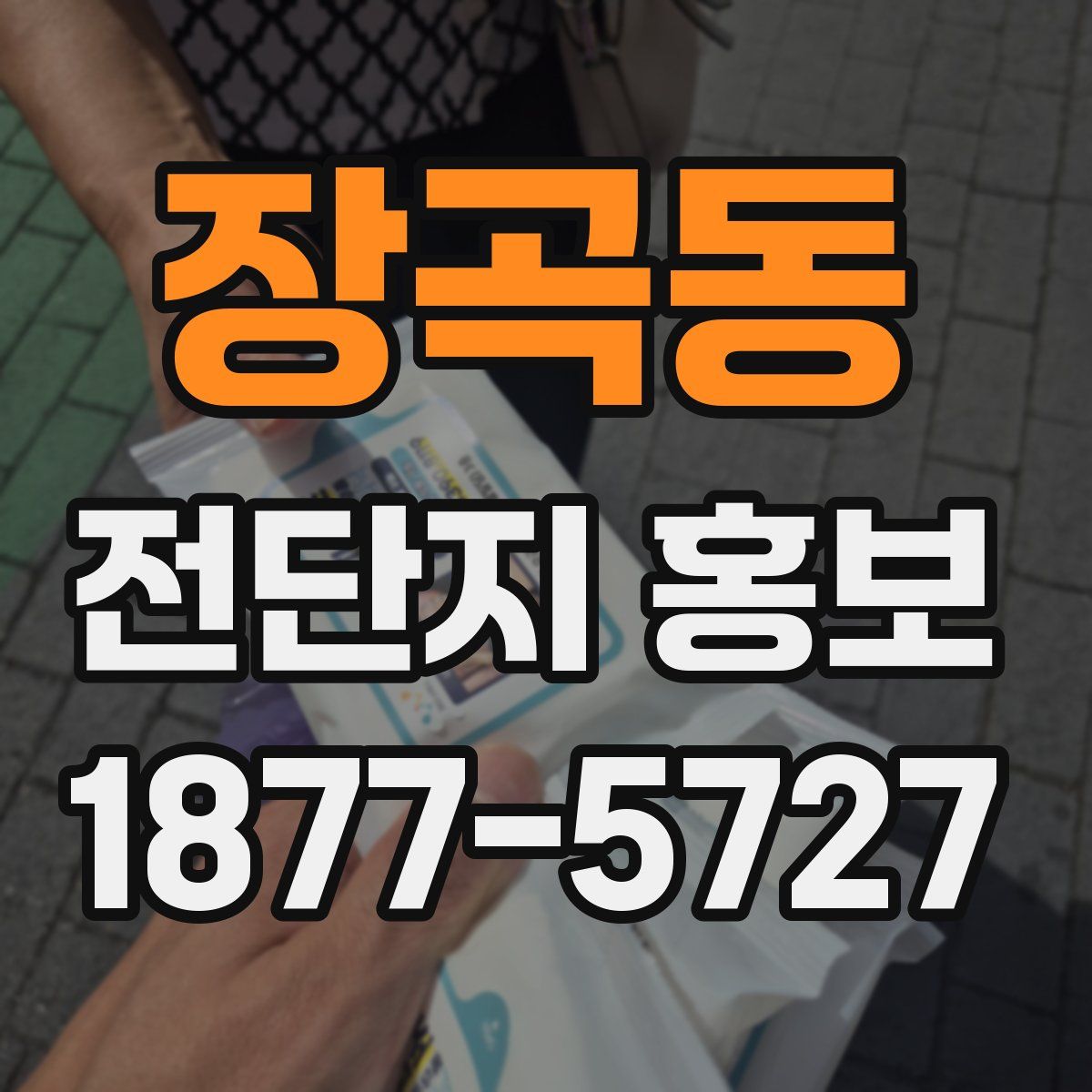 장곡동 전단지 홍보