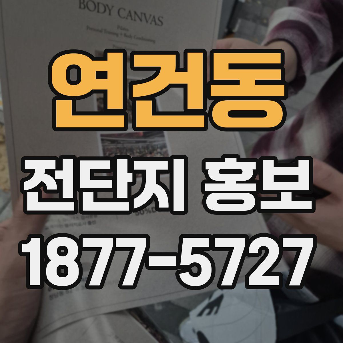 연건동 전단지 홍보