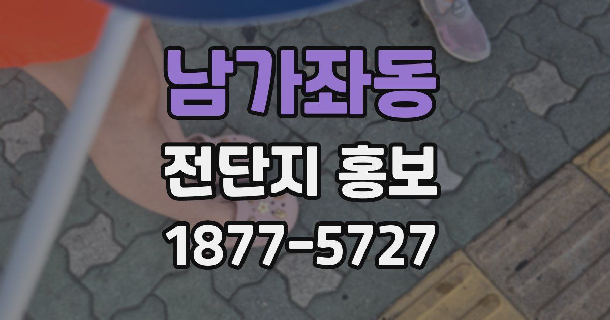 남가좌동 전단지 홍보