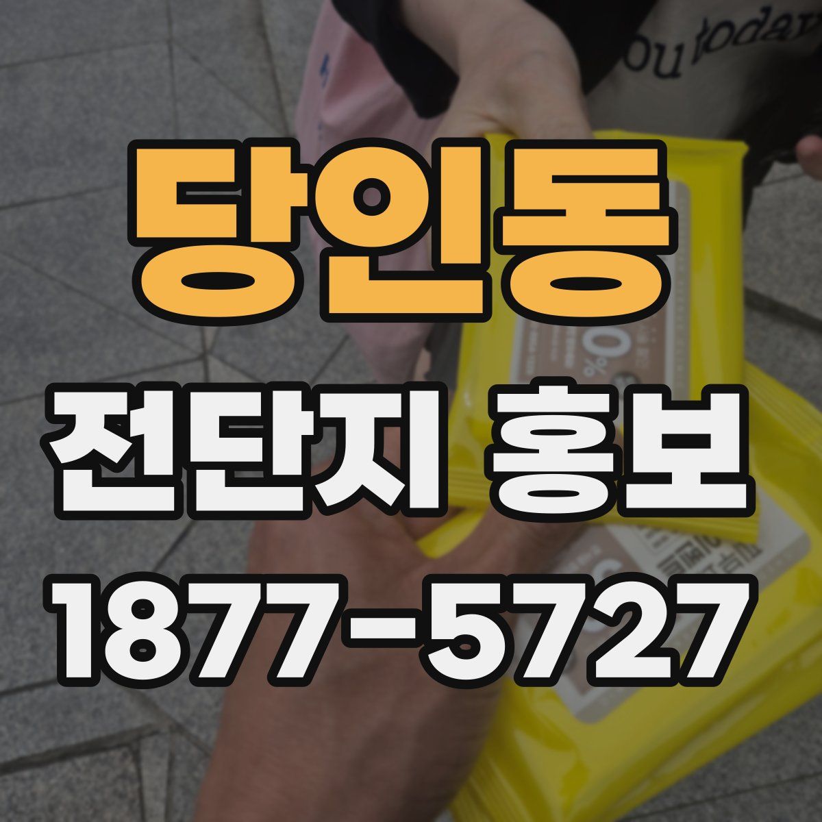 당인동 전단지 홍보