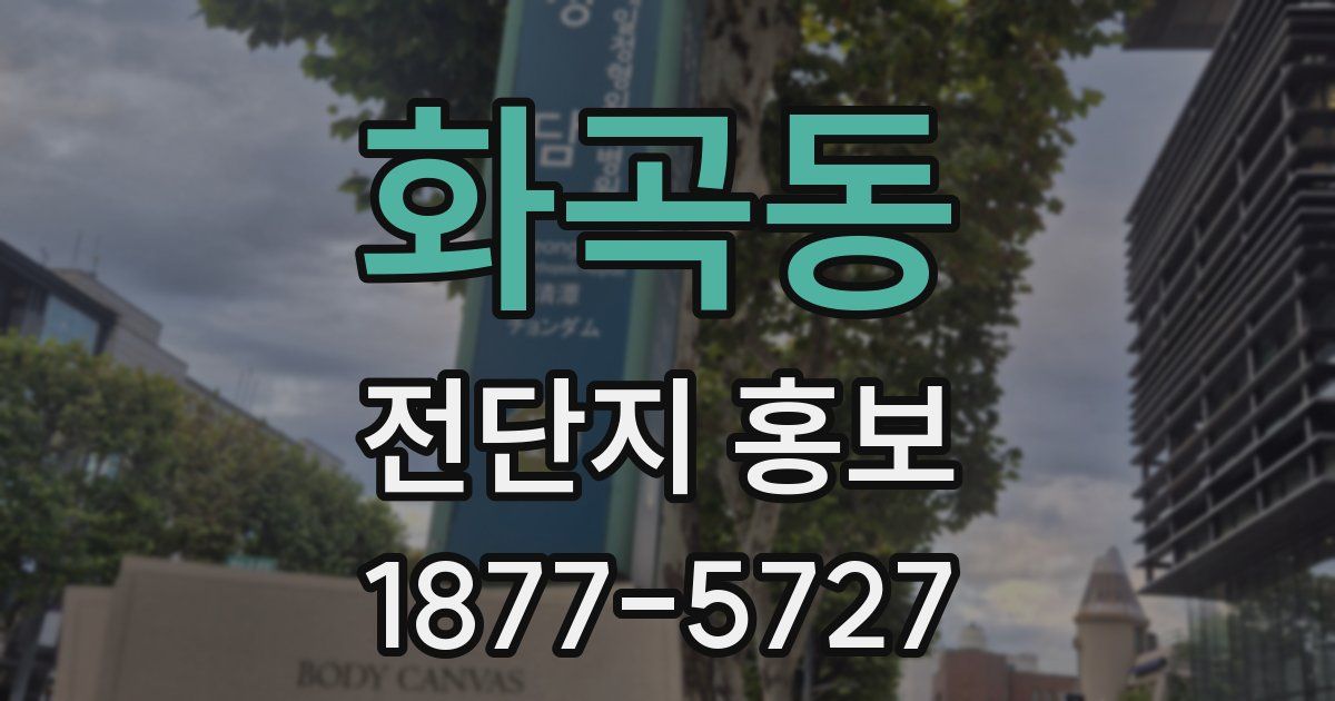 화곡동 전단지 홍보