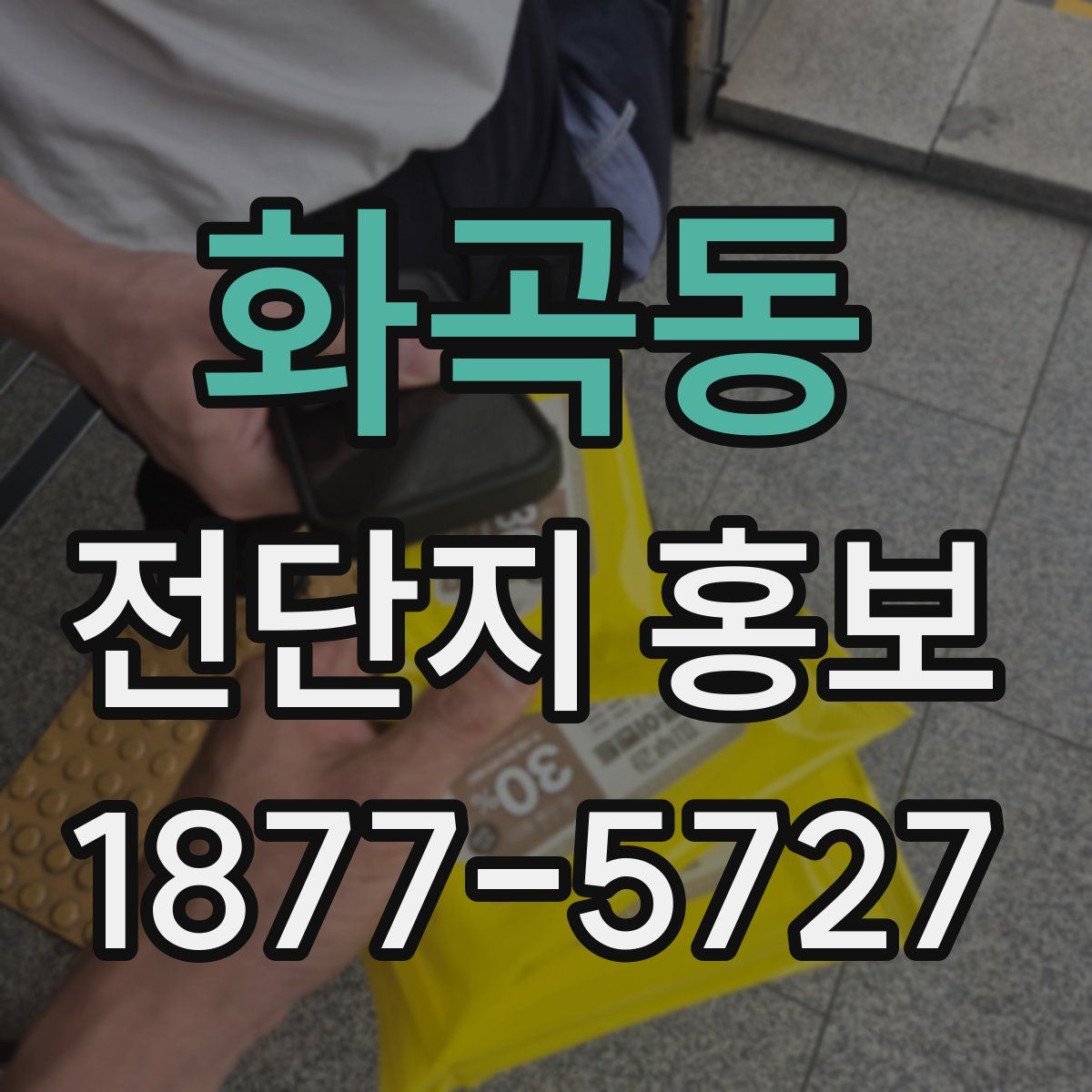 화곡동 전단지 홍보