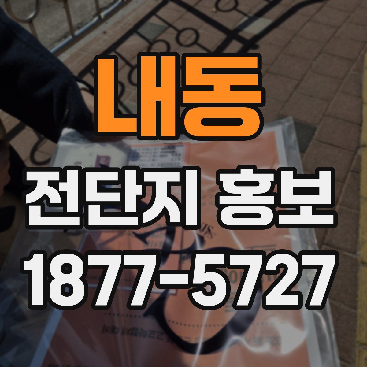 내동 전단지 홍보