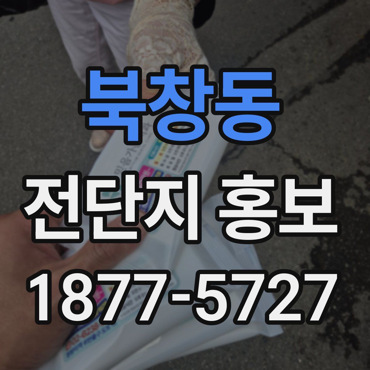 북창동 전단지 홍보