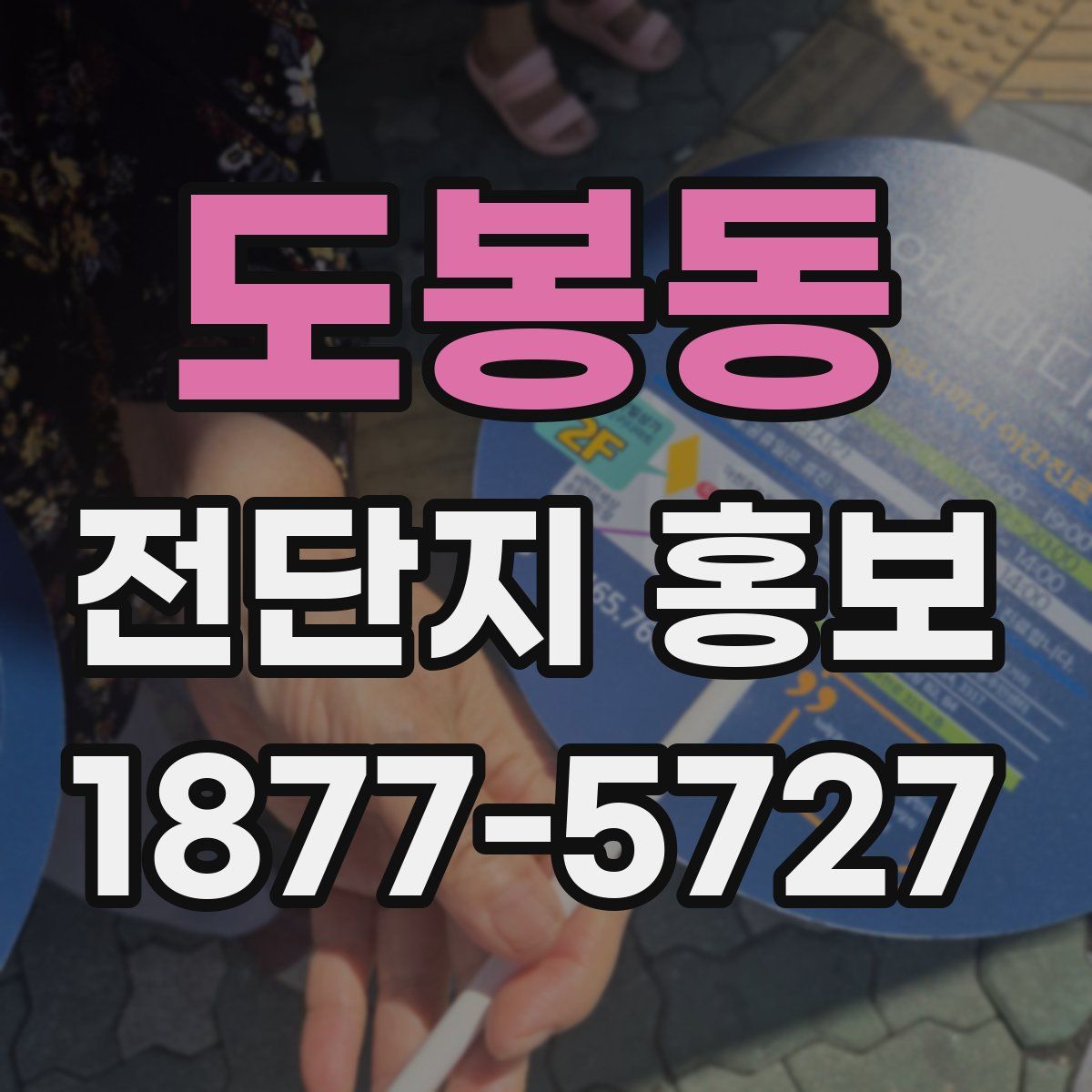 도봉동 전단지 홍보