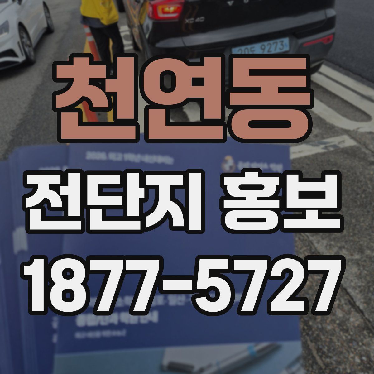 천연동 전단지 홍보