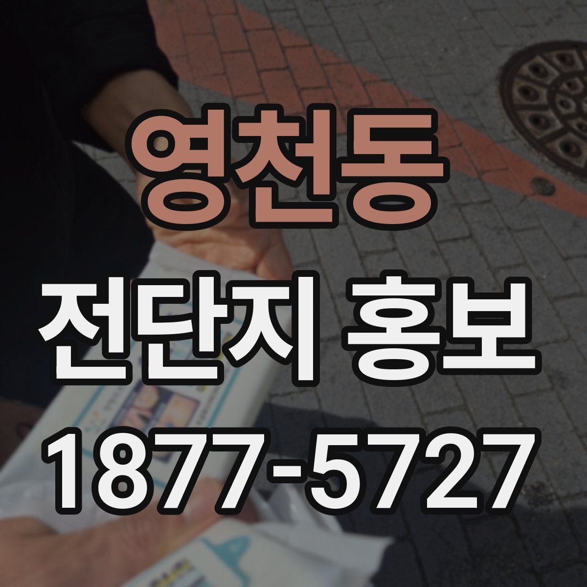 영천동 전단지 홍보