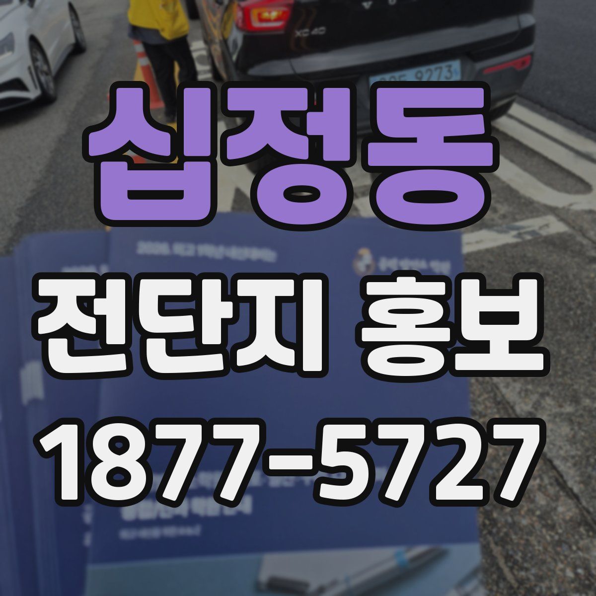 십정동 전단지 홍보