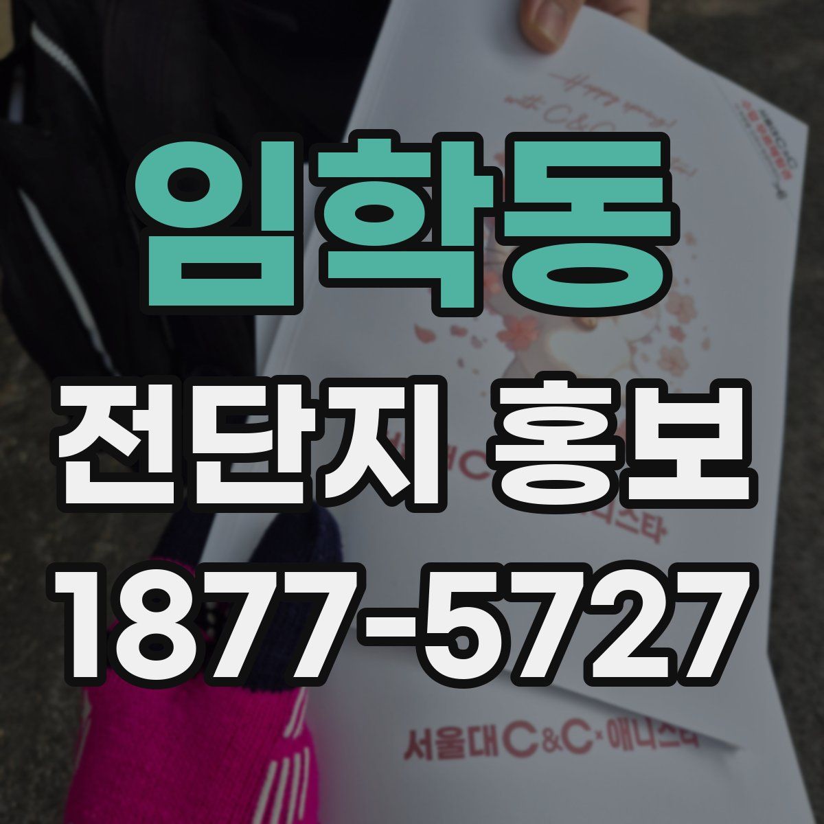 임학동 전단지 홍보