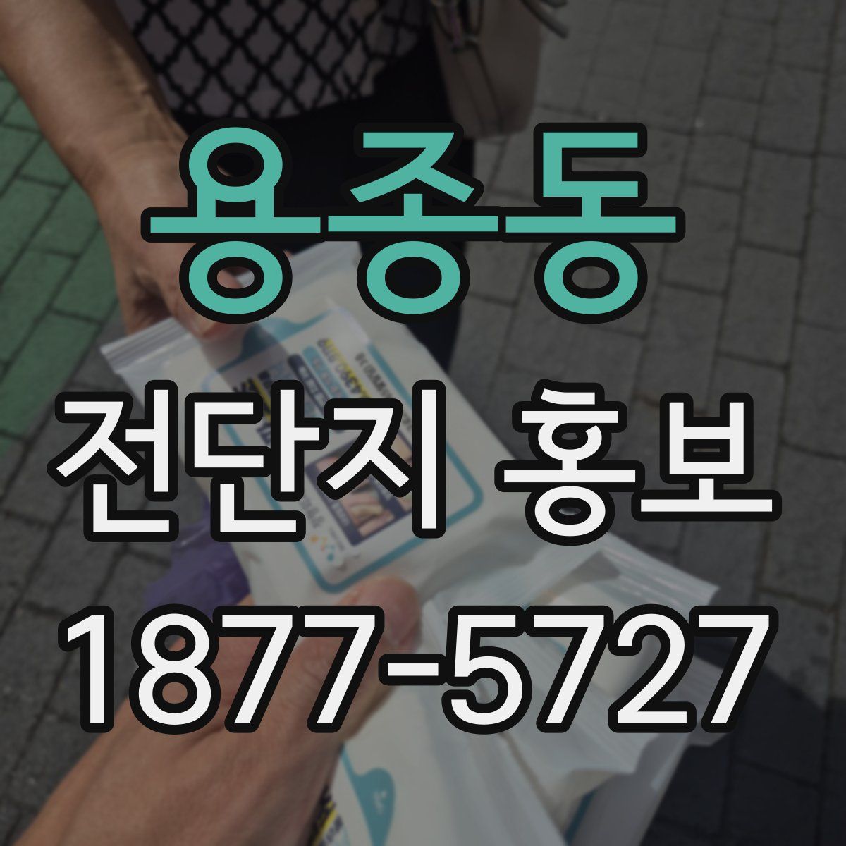 용종동 전단지 홍보
